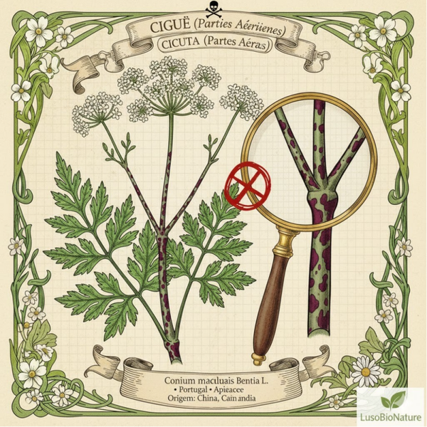Ciguë tachetée - (Conium maculatum L. ) - Cicuta (