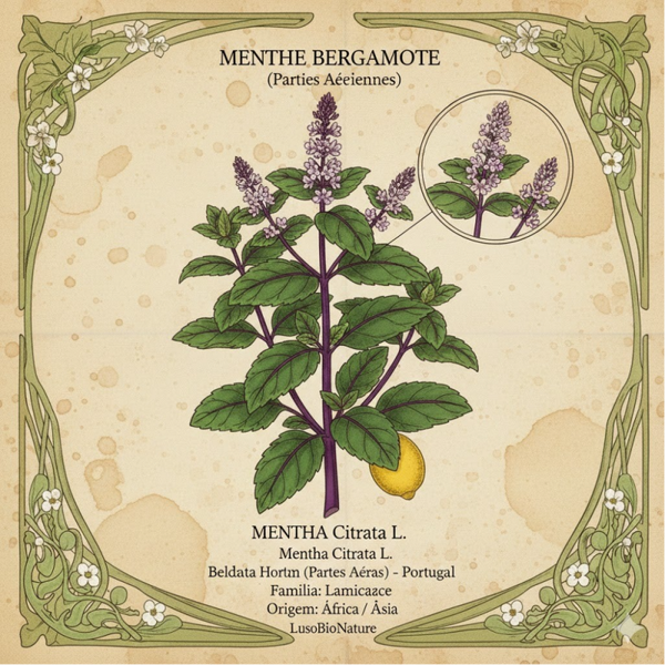 Menthe Bergamote Parties Aérienne - (Mentha Citrata L.) - Bergamota Hortelã