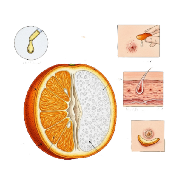 Orange Douce - Peau / (Citrus sinensis L.) / Laranja Doce
