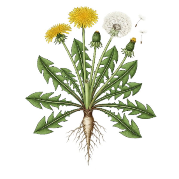 Pissenlit Plante / (Taraxacum Officinale L.) / Taraxaco - Dente de Leão