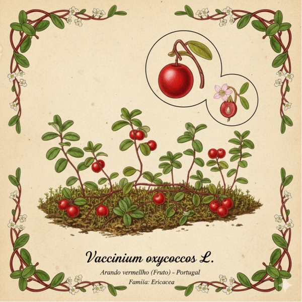 Canneberge Fruit - (Vaccinium oxycoccos) - Arando vermelho