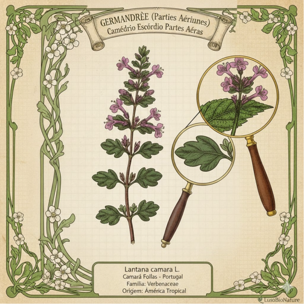 Germandrée Petit-Chêne Parties Aériennes - (Teucrium chamaedrys L.) - Camédrio