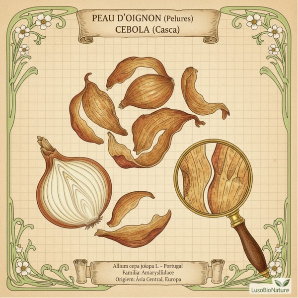 Oignon Peau - (Allium Cepa L.) - Cebola Casca