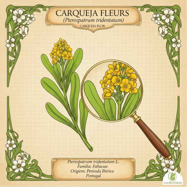 Carqueja Fleurs - (Pterospartum tridentatum L.) - Carqueja Flor