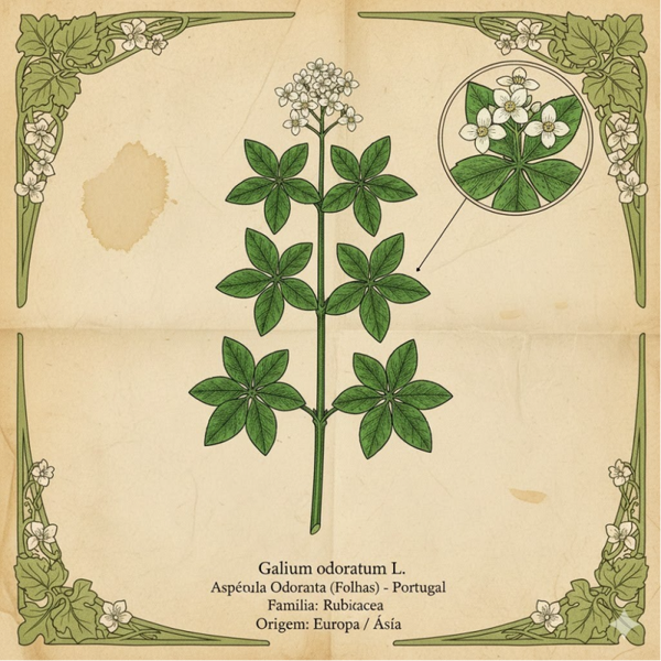 Aspérule Odorante Feuilles- (Galium odoratum / Asperula odorata L.) - Aspérola