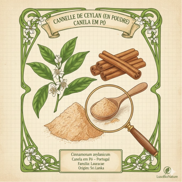 Cannelle de Ceylan en Poudre - (Cinnamomum Zeylanicum) - Canela em Pó
