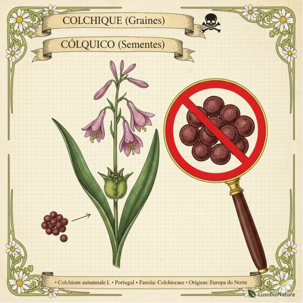 Colchique d'automne Graînes - (Colchicum autumnale L.) - Cólquico Sementes