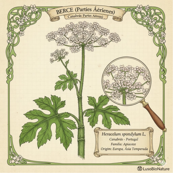 Berce Parties Aérienne - (Heracleum Sphondylium L.) - Canabrás