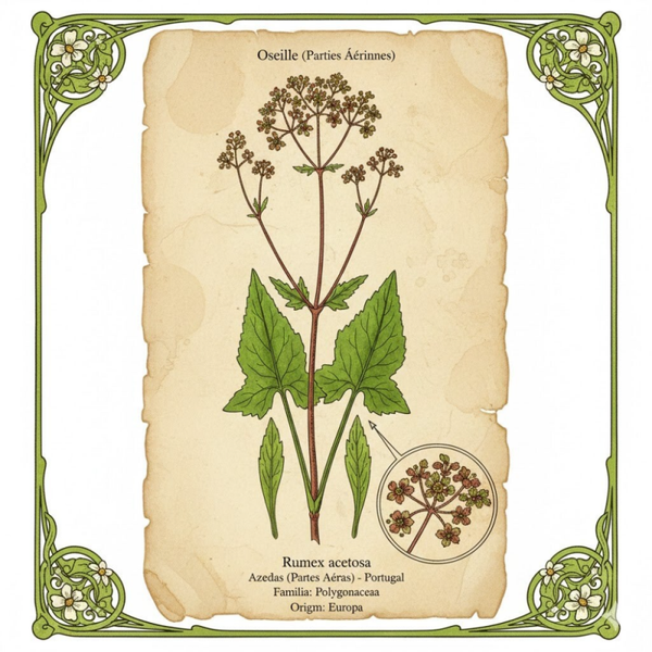 Oseille Parties Aériennes - (Rumex acetosa) - Azedas