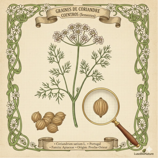 Coriandre Graines - (Coriandrum sativum L.) - Coentros Sementes