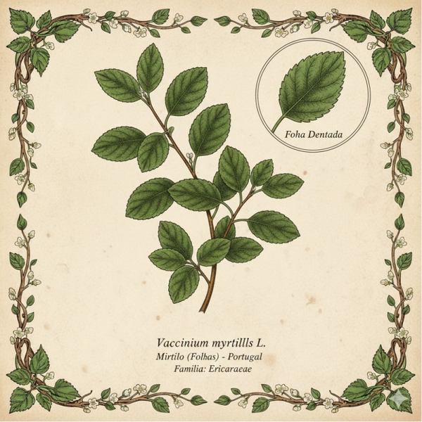 Myrtille Feuilles - (Vaccinium myrtillus L.) - Arando, Mirtilo Folhas