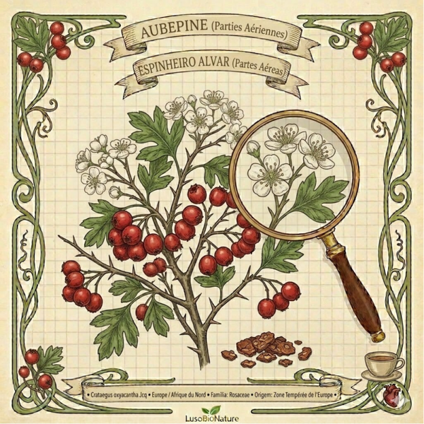 Aubépine Parties Aériennes - (Crataegus oxyacantha L.) - Crataegos / Espinheiro Alvar