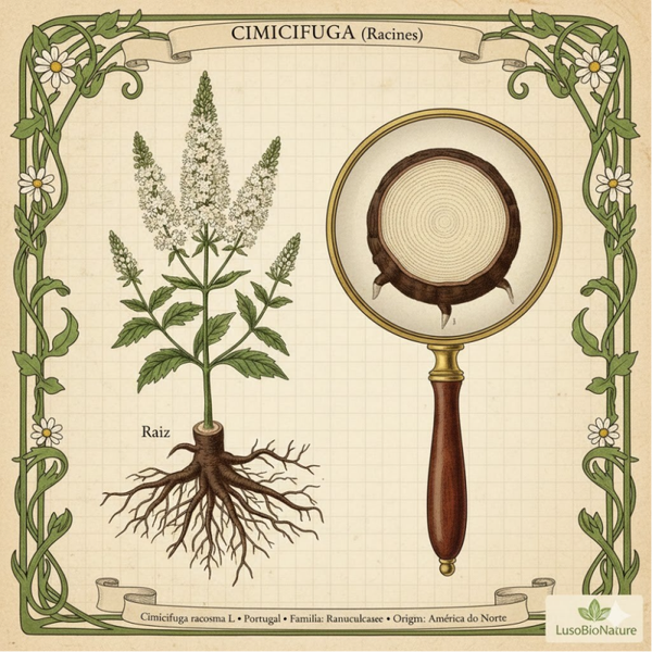 Actée à grappes noires - (Cimicifuga racemosa L.) - Cimicifuga Raiz