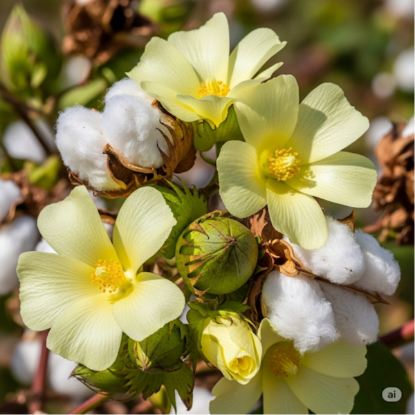 Cotonnier Écorce (Gossypium herbaceum) Algodoeiro Casca