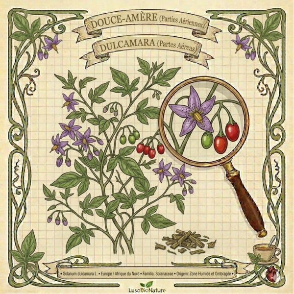 Douce-Amère Parties Aériennes - (Solanum dulcamara L.) - Dulcamara