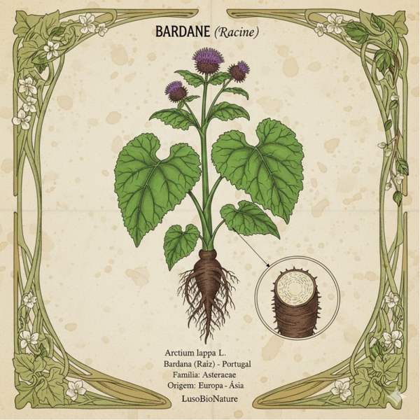 Bardane Racine - (Arctium Lappa L.) - Bardana Raíz