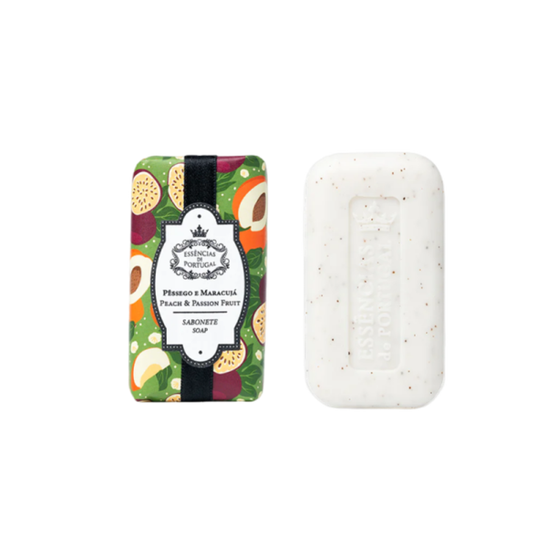 Savon Artisanal Exfoliant Pêche et Fruit de la Passion