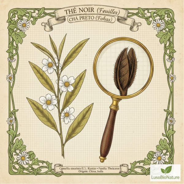 Thé Noir Feuilles - (Camellia Sinensis L.) - Chá Preto Folhas
