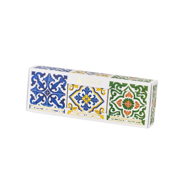 Coffret Savons Artisanaux Azulejos de Portugal – Pack Découverte