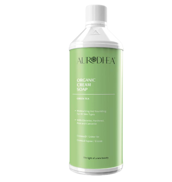 Crème de Savon au Thé Vert - 1 Litre