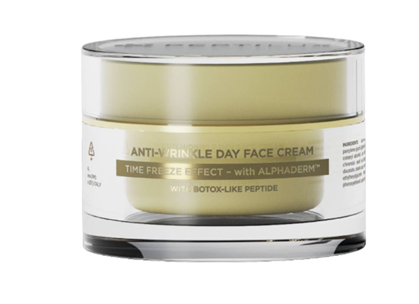 Peptilux – Crème de Jour Anti-Rides Visage « Effet Time Freeze » avec ALPHADERM™