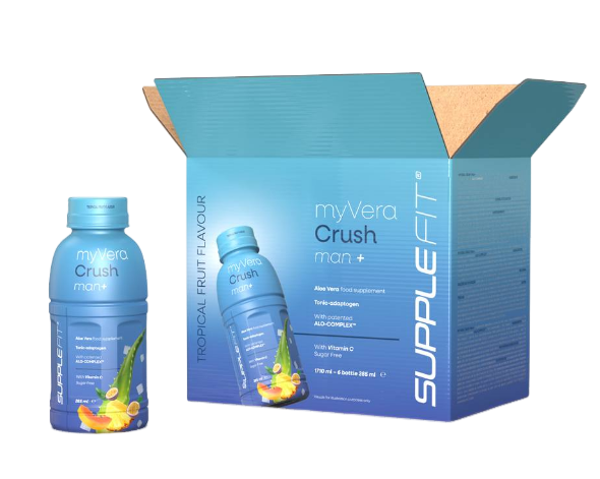 Man + Tonico-adaptogène pour les hommes - 6 bouteilles de 285 ml