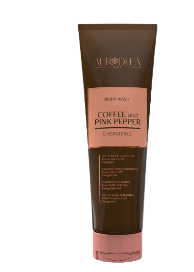 Gel douche - Parfum Poivre rose et café / Energisant