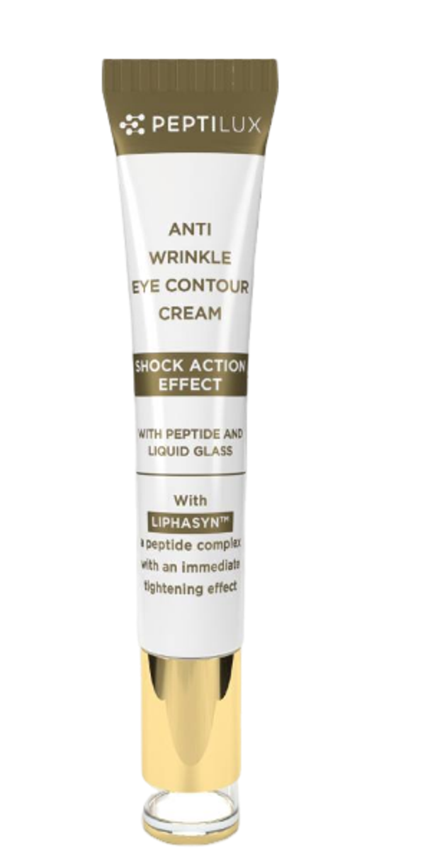 Peptilux – Crème Contour des Yeux Anti-Rides « Shock Action » avec LIPHASYN™