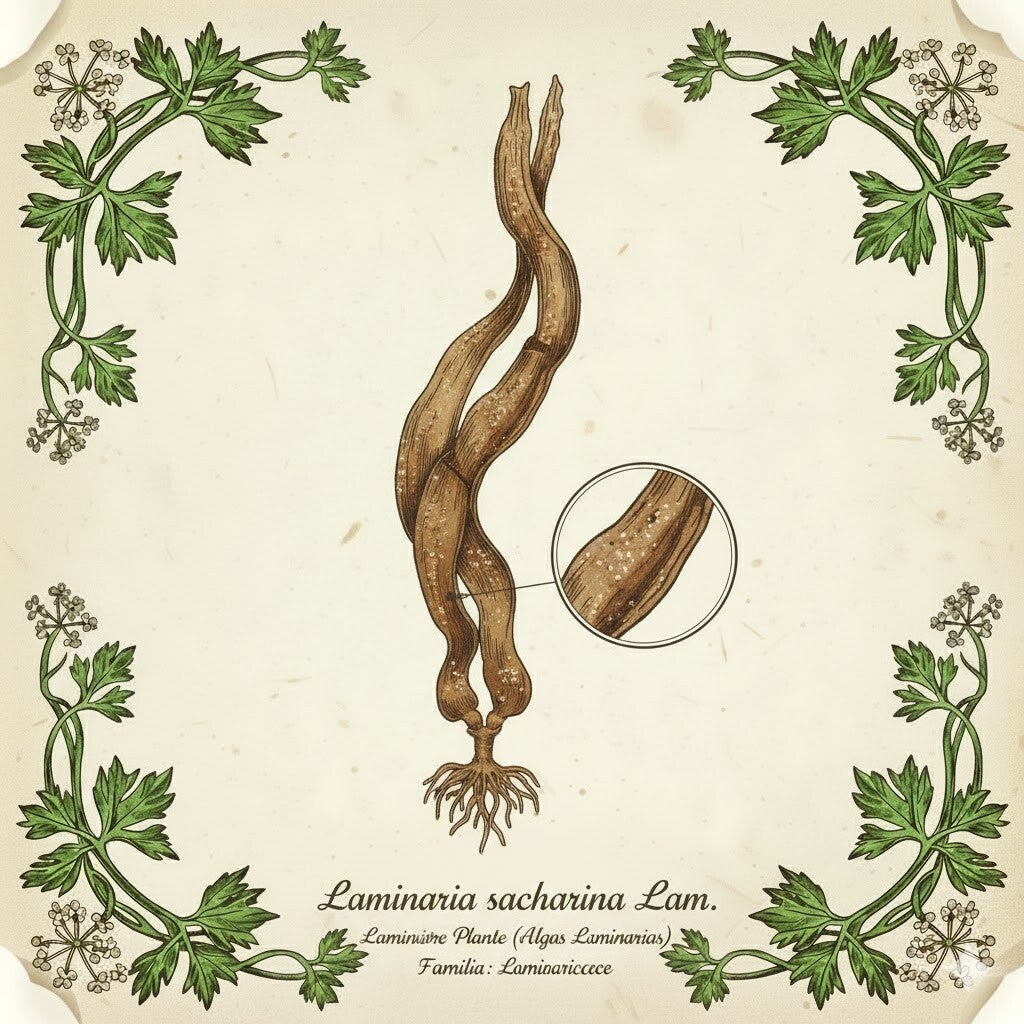 Laminaire Plante - (Laminaria saccharina) - Algas laminárias