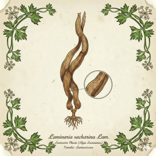 Laminaire Plante - (Laminaria saccharina) - Algas laminárias