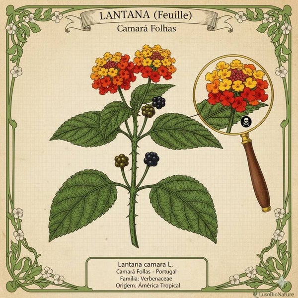 Lantana Feuilles - (Lantana camara L.) - Camará Folhas