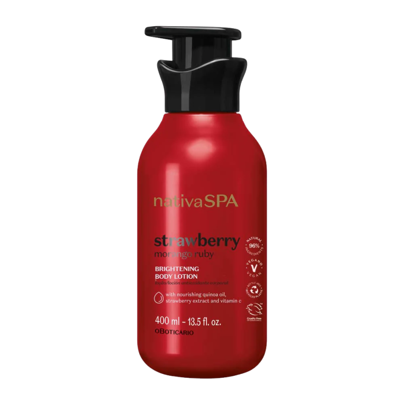Lotion Corporelle Nativa Spa Morango Ruby