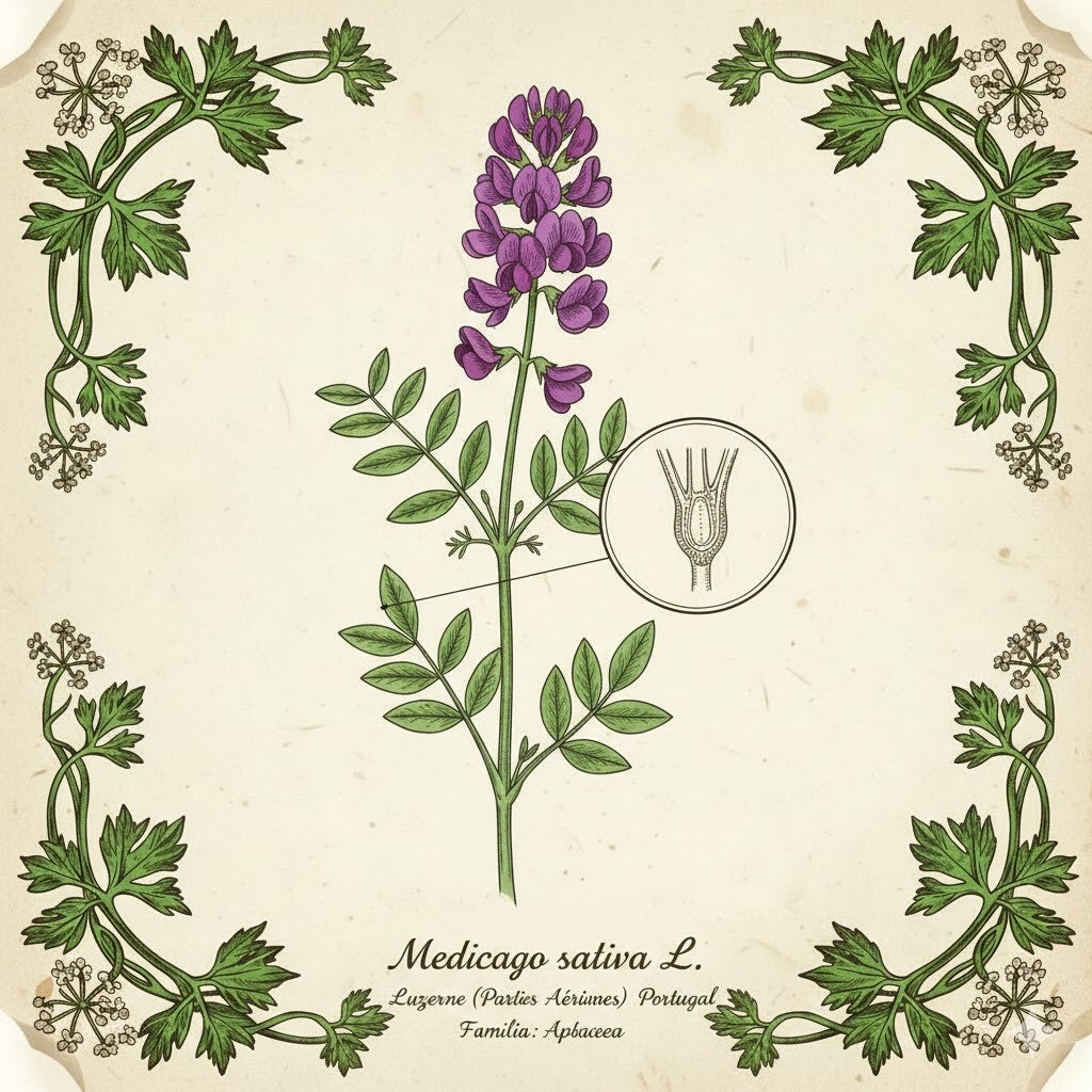 Luzerne Parties Aériennes - (Medicago Sativa L.) - Alfafa / Luzerna