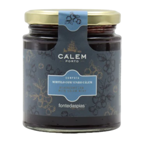 Confiture Artisanale de Myrtilles au Porto Cálem – 300g
