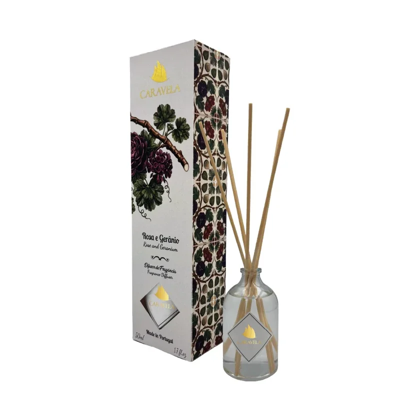 Diffuseur d'Ambiance Rose et Géranium