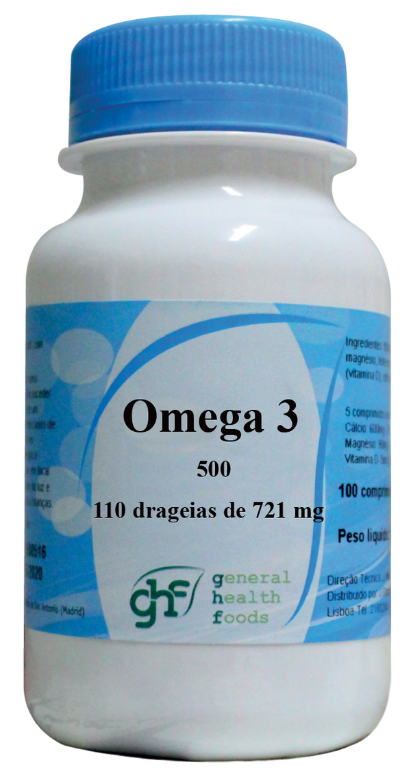 E.P.A OMÉGA 3 (huile de saumon) – 500, (Oleo de salmão)