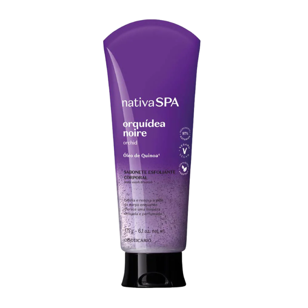 Gel Douche Exfoliant Nativa Spa Orquídea Noire