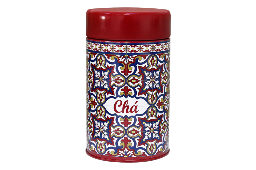 Boîte Métallique Rouge - Azulejos (Édition Double Couvercle)