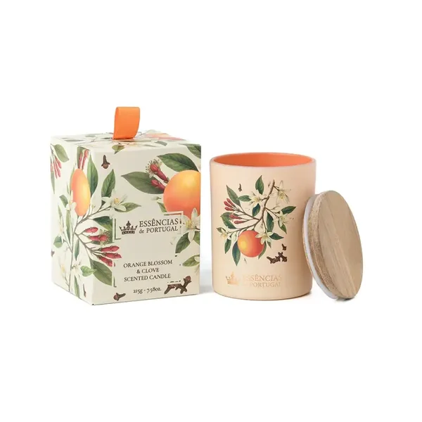 Bougie Parfumée Canto IX – Fleur d'Oranger et Clou de Girofle