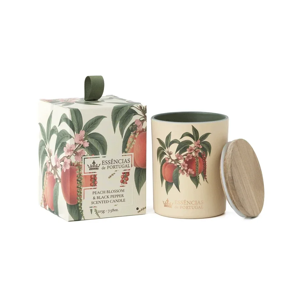 Bougie Parfumée Canto IX – Fleur de Pêcher et Poivre Noir