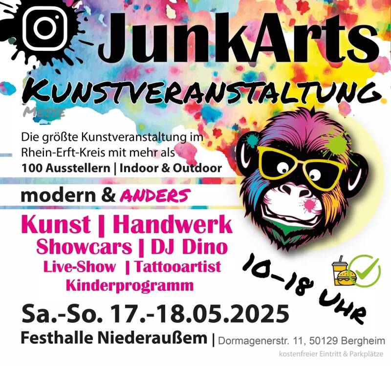 denkbuttisch ist bei JunkArts in Bergheim dabei!