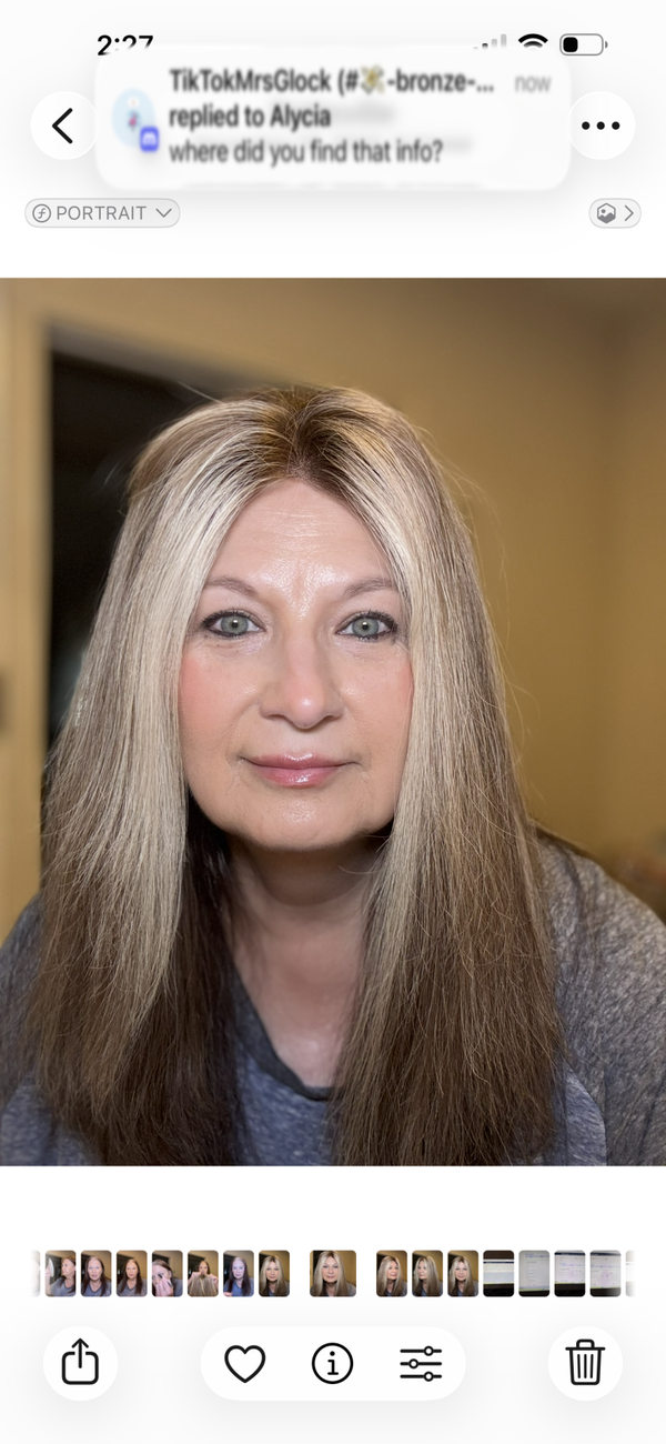 Ash blonde hh topper (will go with brunettes and blondes)