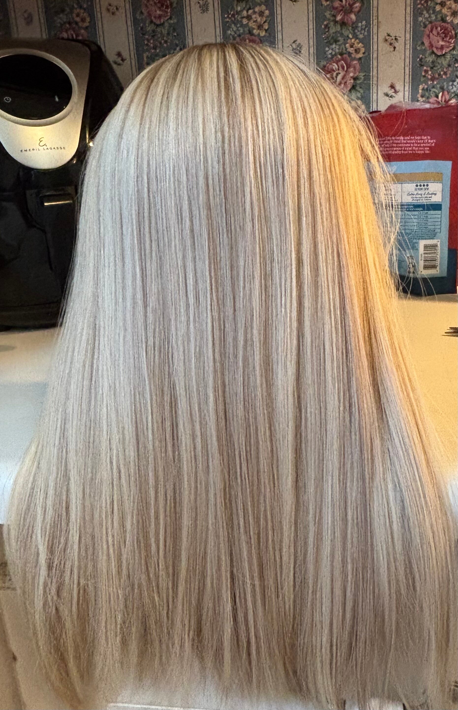 European virgin human hair #8 rooted light brown with # 60 blonde