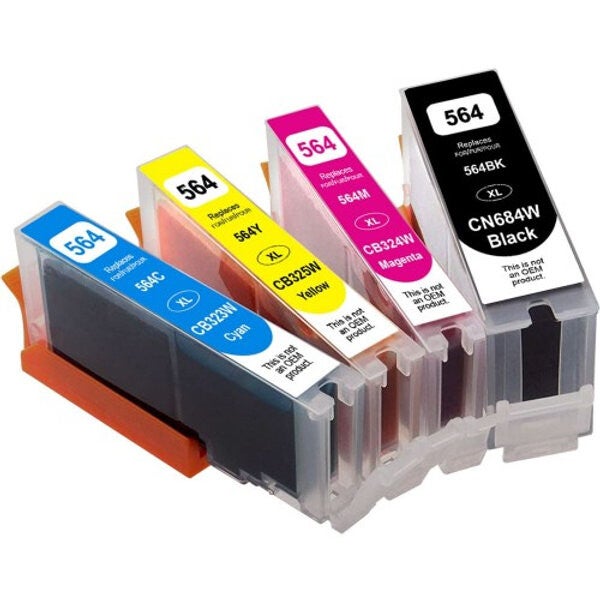 HP564XL BK/C/M/Y COMPATIBLE