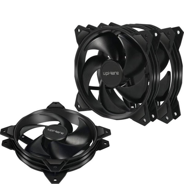 Lot de 3 ventilateurs de boîtier à 3 broches de 120 mm