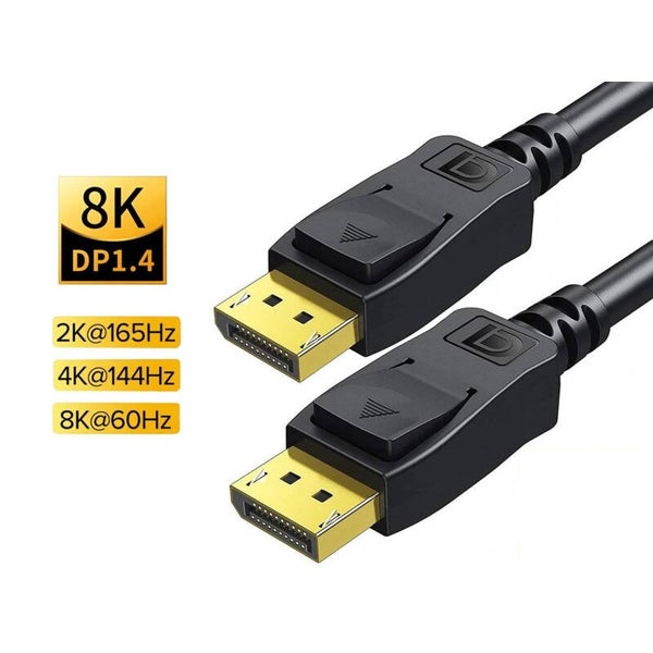 Câble Displayport 8K vers Displayport 3FT(1M)