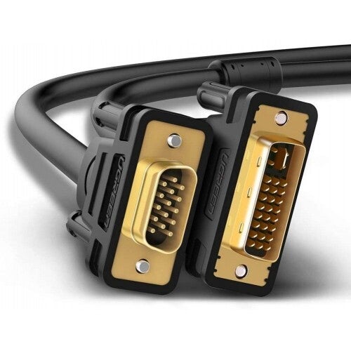 Câble DVI-I Dual Link (24 + 5) vers VGA M / M 10 Pieds