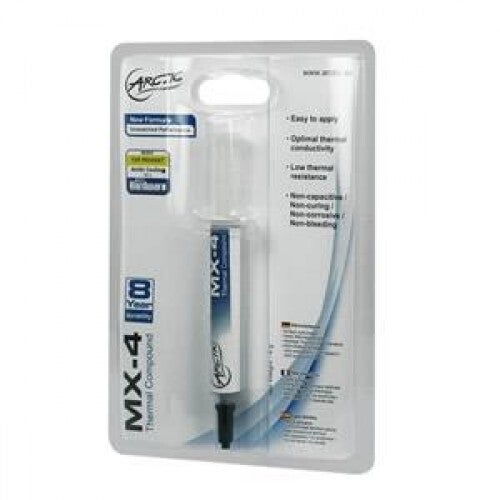 Graisse thermique Arctic MX-4 4 grammes pour dissipateur thermique de processeur