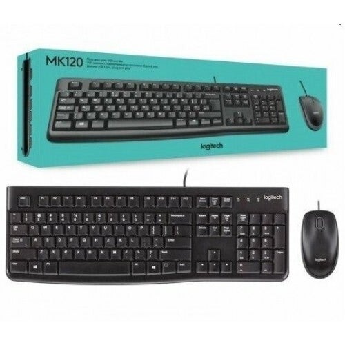 Ensemble clavier et souris Logitech MK120 USB