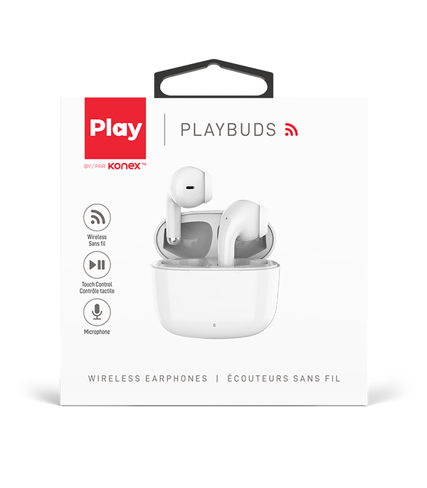 Écouteurs Konex sans fil Bluetooth PlayBuds